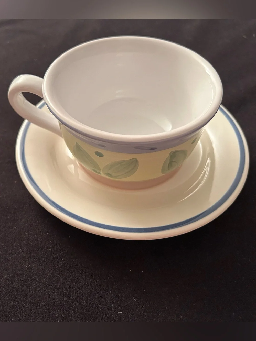 Vintage Pfaltzgraff Yorktowne “Tea Cup Saucer”, and separate “Cup”, Both Brand N